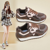 ins韩版新款老爹鞋女秋季学生跑步运动厚底增高休闲鞋