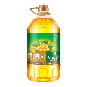 香满园非转基因大豆油5升