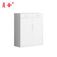 贞合 中二斗矮柜白色 1090*900*400MM 台