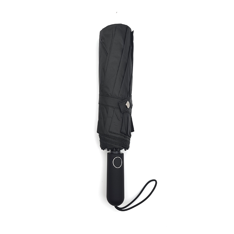 锦创天诚 60骨自动雨伞 晴雨两用伞 黑胶防晒三折伞 折叠遮阳伞 /把