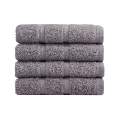 安居先森舒适柔软毛巾10条量贩装深棕色