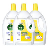 滴露衣物除菌液柠檬3L*3瓶洗衣杀菌除螨专用非消毒液内衣