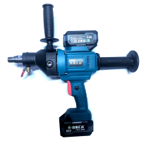 合简汇达 锂电无刷水钻 HD6120 8.0Ah 两电一充 套