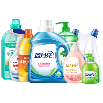 蓝月亮家庭清洁大礼包7.1kg套装