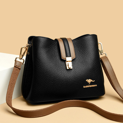 包包女包新款2026斜挎包女单肩包女时尚水桶包中年女士包袋代