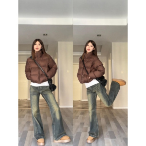 年新款棉服女冬短款宽松小个子外套肯豆风韩版棉衣加厚棉袄潮