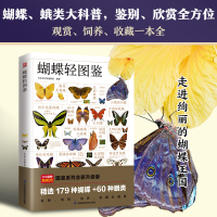 醉染图书蝴蝶轻图鉴 图鉴系列全新升级版9787571334789
