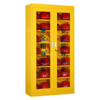 凌迪星黄色28顶安全帽柜90*36*170cm台
