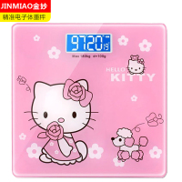 [充电款]金妙智能体重秤 智能健康秤体重秤电子秤卡通猫充电款
