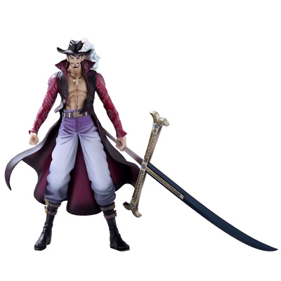 手办王下七武海手办鹰眼女帝沙鳄大熊暴君霸气多弗朗明哥摆件模型动漫七武海鹰眼