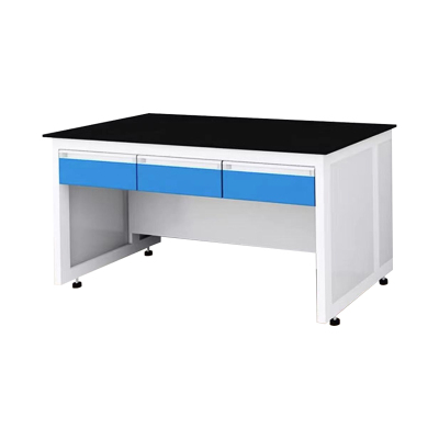 臻远 ZY-SYT-25 实验室 工作台化验室操作台化验桌 1.5米钢木三抽