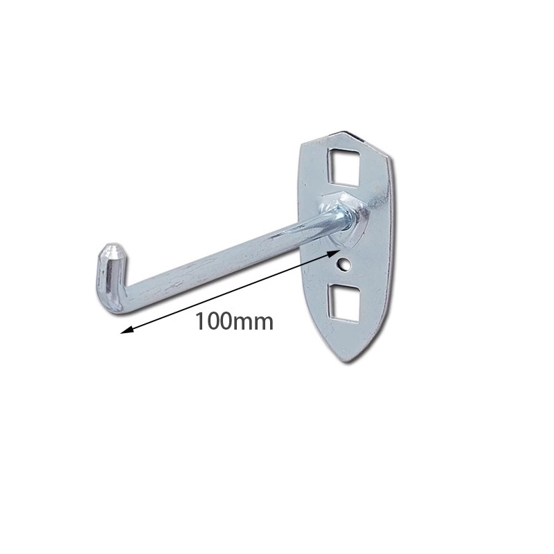 晖旭源 挂钩 洞洞板挂钩 工具挂钩 单直100mm