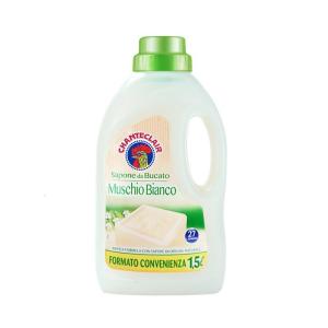 CHANTECLAIR大公鸡管家 马赛洗衣液 液态洗衣皂(白苔香) 1500ml 意大利进口