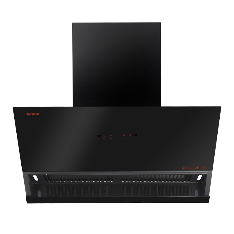 Haotaitai近源侧吸抽油烟机XJ01 23m³大吸力490Pa近吸直排挥手智控+智清洗可拆卸围板延时关机