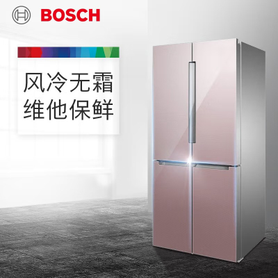 博世 BOSCH BCD-472W(KFN86AA66C) 472升 风冷无霜 多门冰箱 维他保鲜 (玫瑰金)