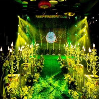 婚庆道具路引摆件婚礼布CIAA置路引灯透明方柱亚克力路引29*29*100普通-