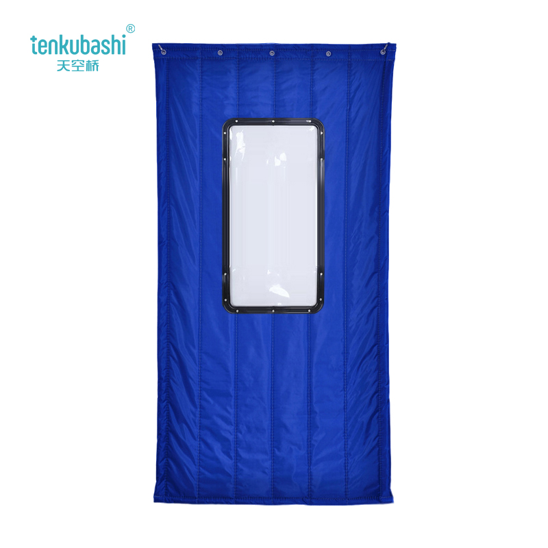 天空桥 棉门帘 MML-112宝蓝色40*80cm四层棉 平方米