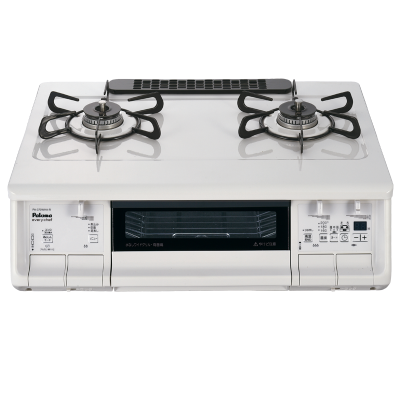 日本进口百乐满燃气灶everychef标准版台式两眼灶煤气炉自动烤右大火液化气PA-380WHA-R LP