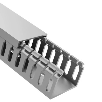 中锦科技 PVC线槽 齿形阻燃行线槽 高30×宽40 米