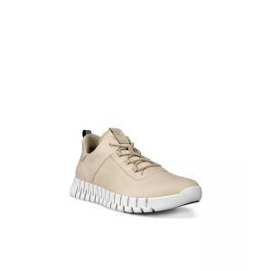 爱步(ECCO)男款休闲运动板鞋真皮 lace-up圆头鞋舒适防滑弹性鞋带