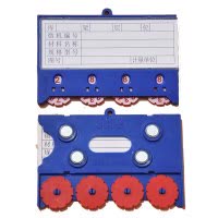 瑾如云海 料签 磁性标签 四磁铁款100*65+四轮