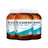 3件装 | BLACKMORES 澳佳宝 无腥味深海鱼油 400粒/瓶