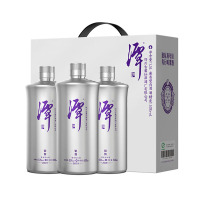 潭酒 银酱 3瓶装 53度500ml 酱香型新老版本年份随机