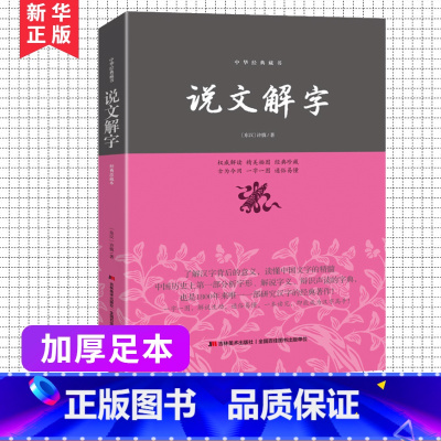 [正版]适合小学生阅读说文解字中华书局许慎著平装原版足本无删减版古代汉语字典 古文字字典细说汉字中小学生学习汉字书籍