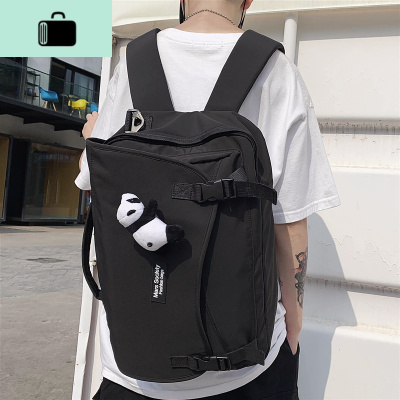 双肩包男大容量休闲男士多功能旅行背包潮牌大学生书包女时尚潮流NEW LAKE