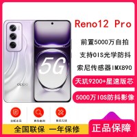 OPPO Reno12 Pro 银幻紫 16GB+512GB 天玑9200+星速版芯 80W超级闪充 0IS光学防抖 5G手机