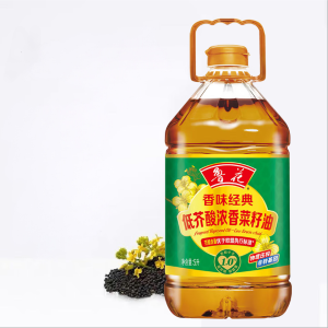 鲁花 香味经典低芥酸浓香菜籽油 5L (单位:桶)