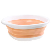 可折叠脸盆宿舍家用学生宝宝洗衣便携式旅行大小号塑料洗脚盆子