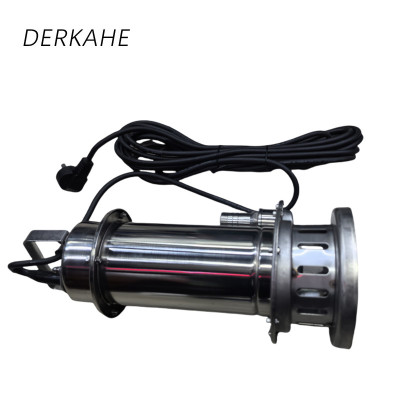 DERKAHE WQ(D)-B不锈钢污水污物潜水电泵 WQD3-5-0.18B 台