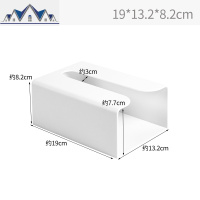 免打孔厨房用纸收纳盒抽纸盒 卫生间壁挂式纸巾架厕所纸巾盒 三维工匠
