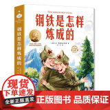 钢铁是怎样炼成的：小学生儿童文学三四五六年级8-9-10-12岁课外阅读书籍青少年世界名著童话故事书彩图美绘版