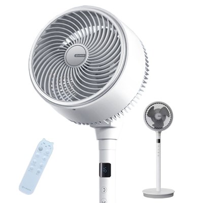 艾美特(Airmate)空气循环扇家用落地扇办公直流变频电机遥控轻音海鸥电风扇FA20-RD108