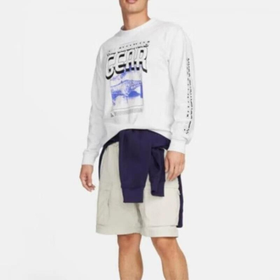 NIKE耐克长袖T恤运动休闲针织圆领男装FQ3730-121 D