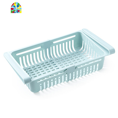 抽拉式冰箱保鲜收纳盒内抽屉厨房鸡蛋悬挂托盘蓝冷冻剩菜剩饭 FENGHOU保鲜盒保鲜盒