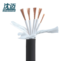 沈迈 铜芯软电线 TRVV-4*2.5+1*1.5平方(100米)捆