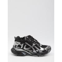 Balenciaga/巴黎世家跑步鞋男透气缓震黑银配色防滑耐磨运动鞋