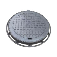 盛京联硕球墨铸铁井圈井盖 圆形500mm×600mm 过载10吨 个