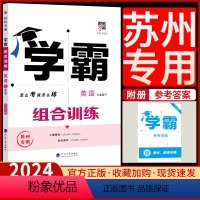 英语 七年级下 [正版]2024春学霸组合训练英语七7年级下册苏州译林版初中 生初一听力语法分层强化训练完型填空与阅读理