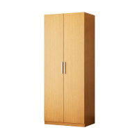 臻远ZY5063006简约木质衣柜衣物收纳柜家用衣橱 浅木纹C款