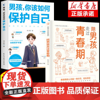 陪男孩走过青春期+男孩你该如何保护自己全套2册8-18岁孩子的私房书心理学性教育书籍家庭育儿书籍父母必读正版好妈妈正面管