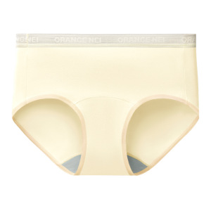 80支棉女士内裤ZK厂家莫代尔中腰镂空透气桑蚕丝加长档三角裤