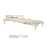 华森葳轻便托育床 便携式可堆叠儿童床140-木色