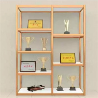 易企采 荣誉展示架30*120*200CM 奖牌展示架荣誉证书展示柜 单位:组 货期:5天