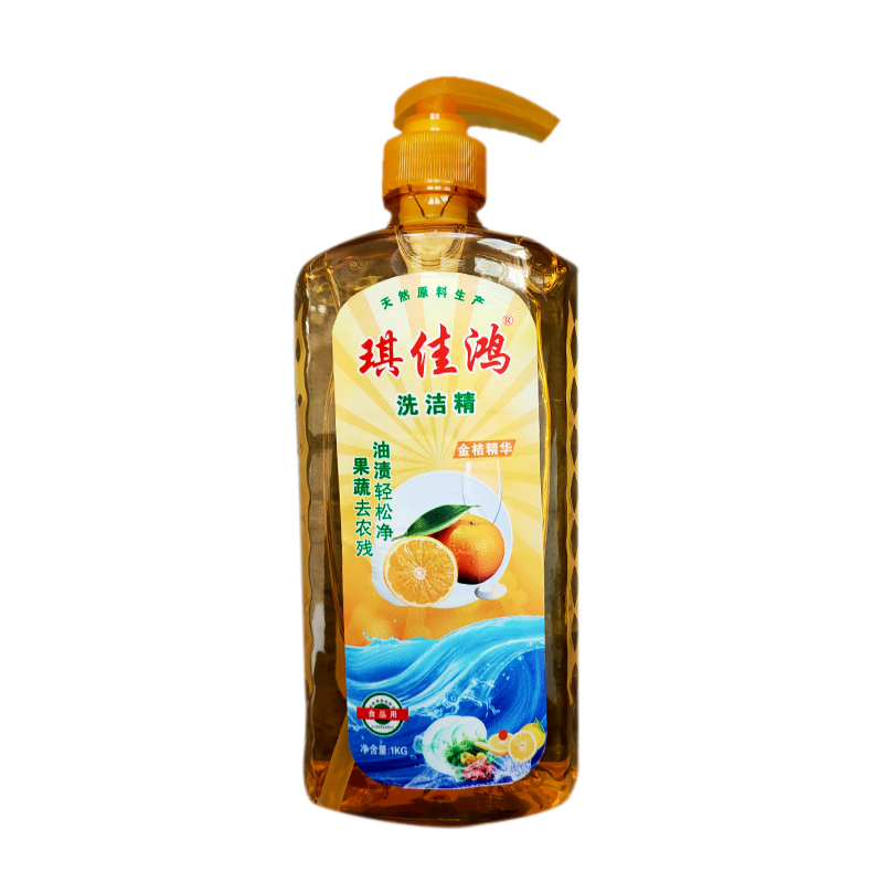 琪佳鸿 洗洁精 1kg 瓶