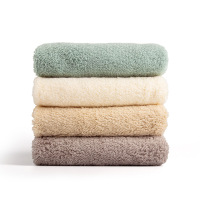 踏绮 欧美素罗长绒棉面巾 34*72cm/120g 条