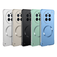 可波 适用于vivoX200烤漆无边框磁吸壳vivoX200pro散热透气壳vivo X200promini新款时尚简约